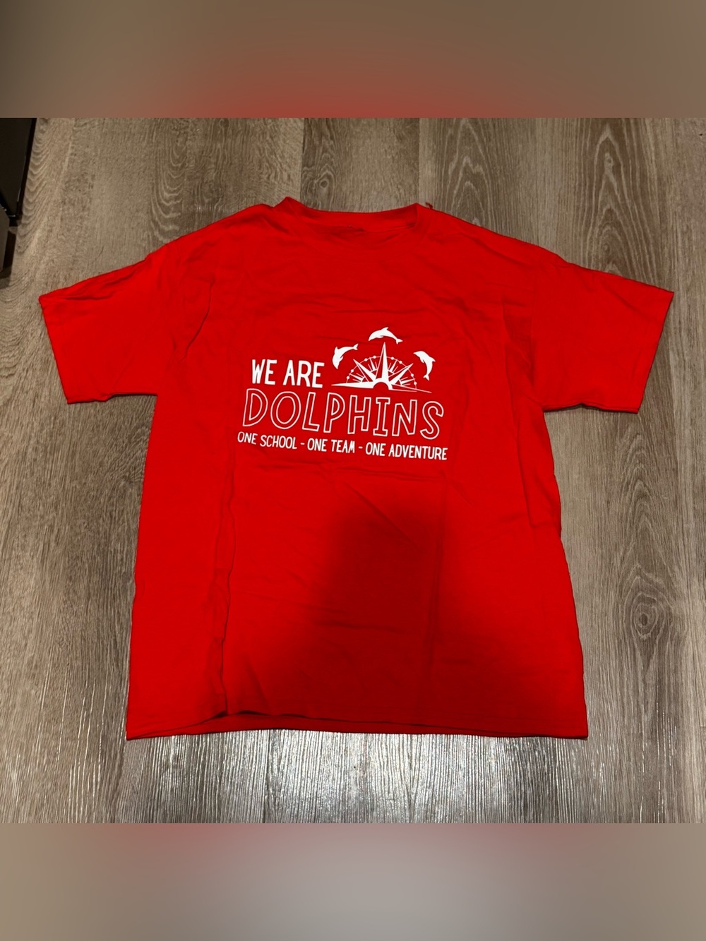 We Are Dolphins Red T-Shirt